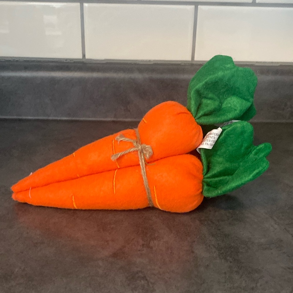 NWT Target Bullseye Stuffed Carrots